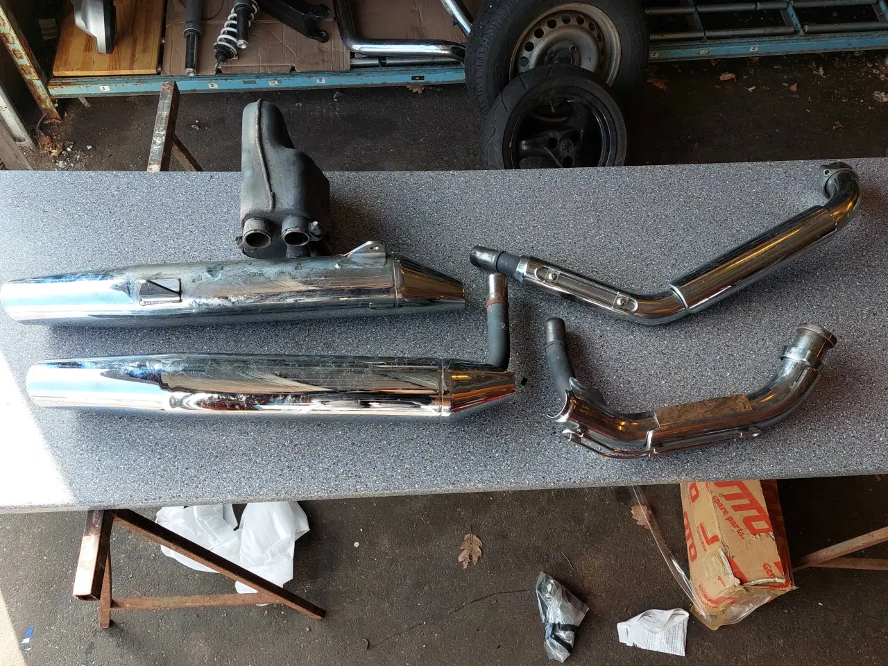 Billede 1 - Suzuki Vl1500 udstødning