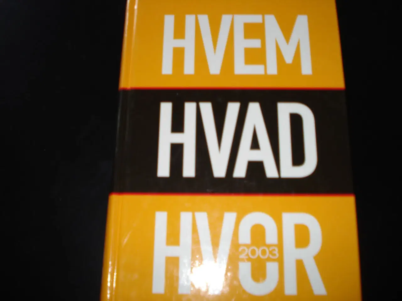 Billede 1 - Hvem Hvad Hvor 2003