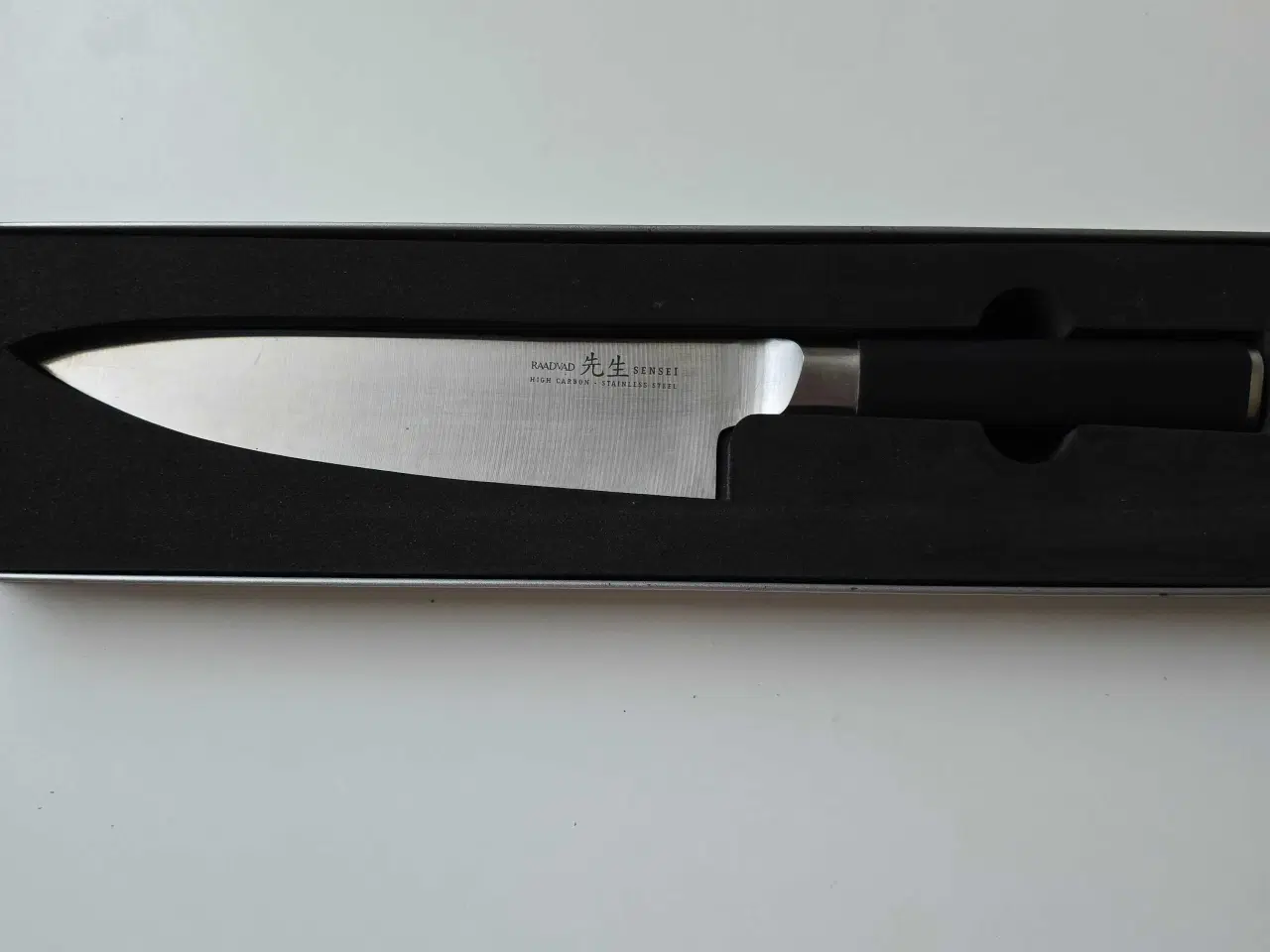 Billede 2 - Høje glas m/kort.Raadvad kokkekniv 