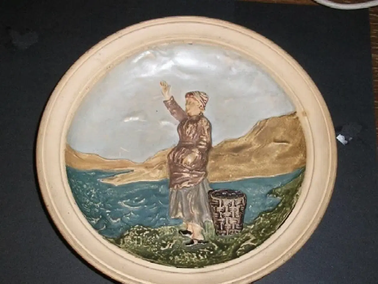 Billede 1 - platte eller fad keramik
