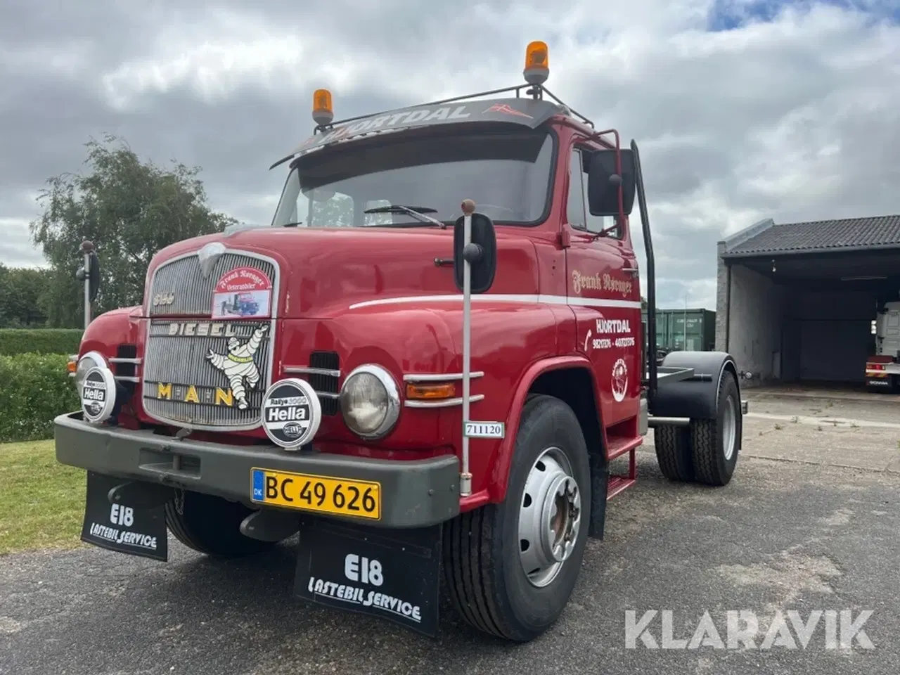 Billede 1 - Veteranlastbil Man 8156