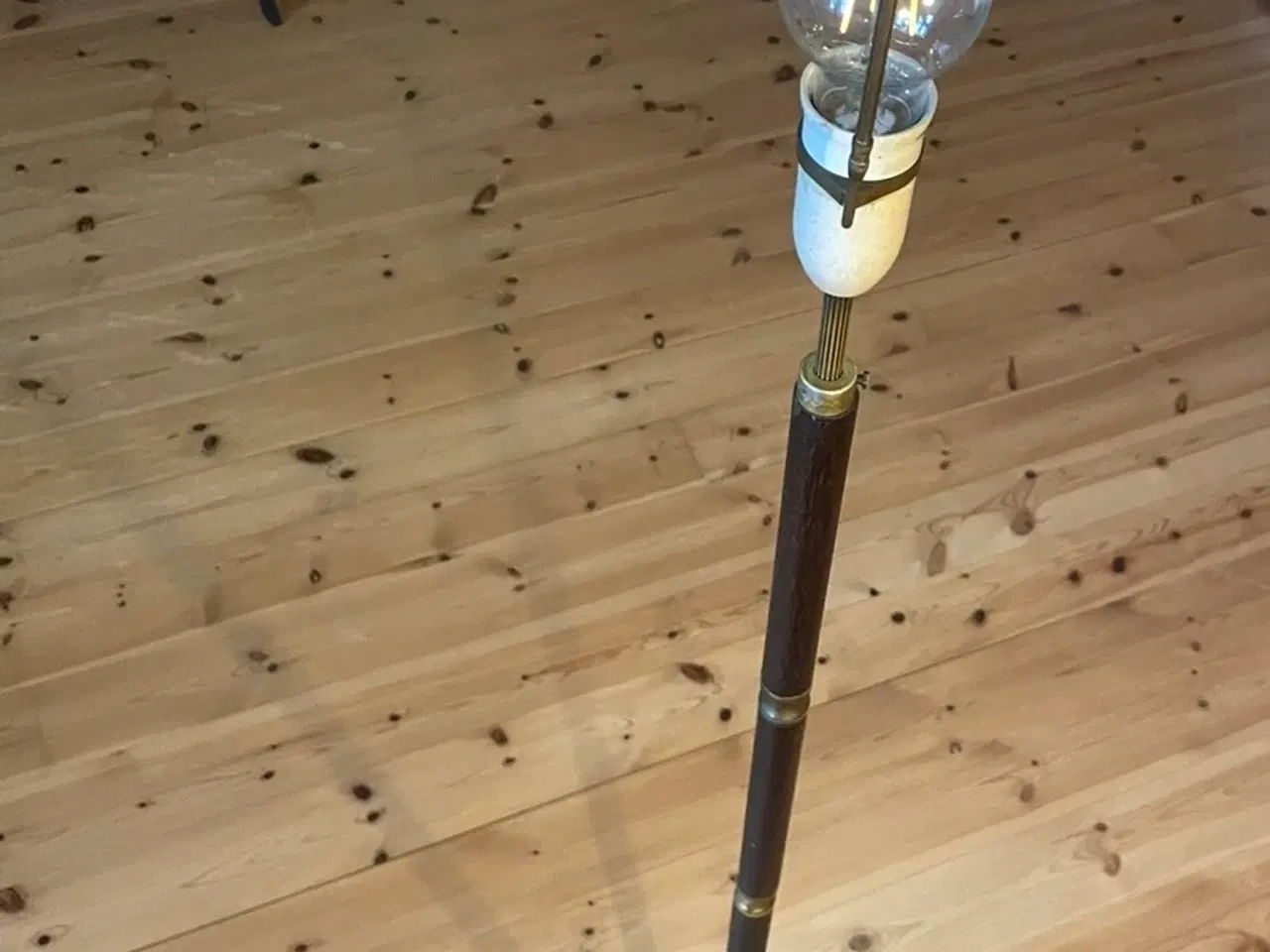 Billede 1 - Standerlamper, retro patina 