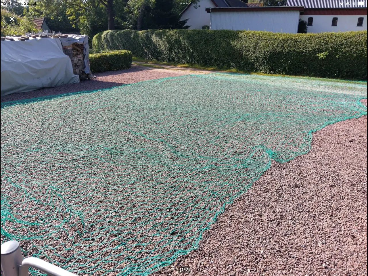 Billede 1 - Helt Nyt Grøn net til overdækning sikkerhed mv..