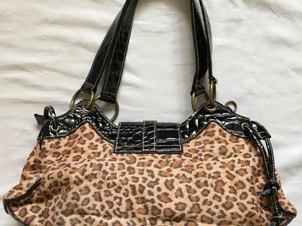 Billede 3 - Flot leopard taske 