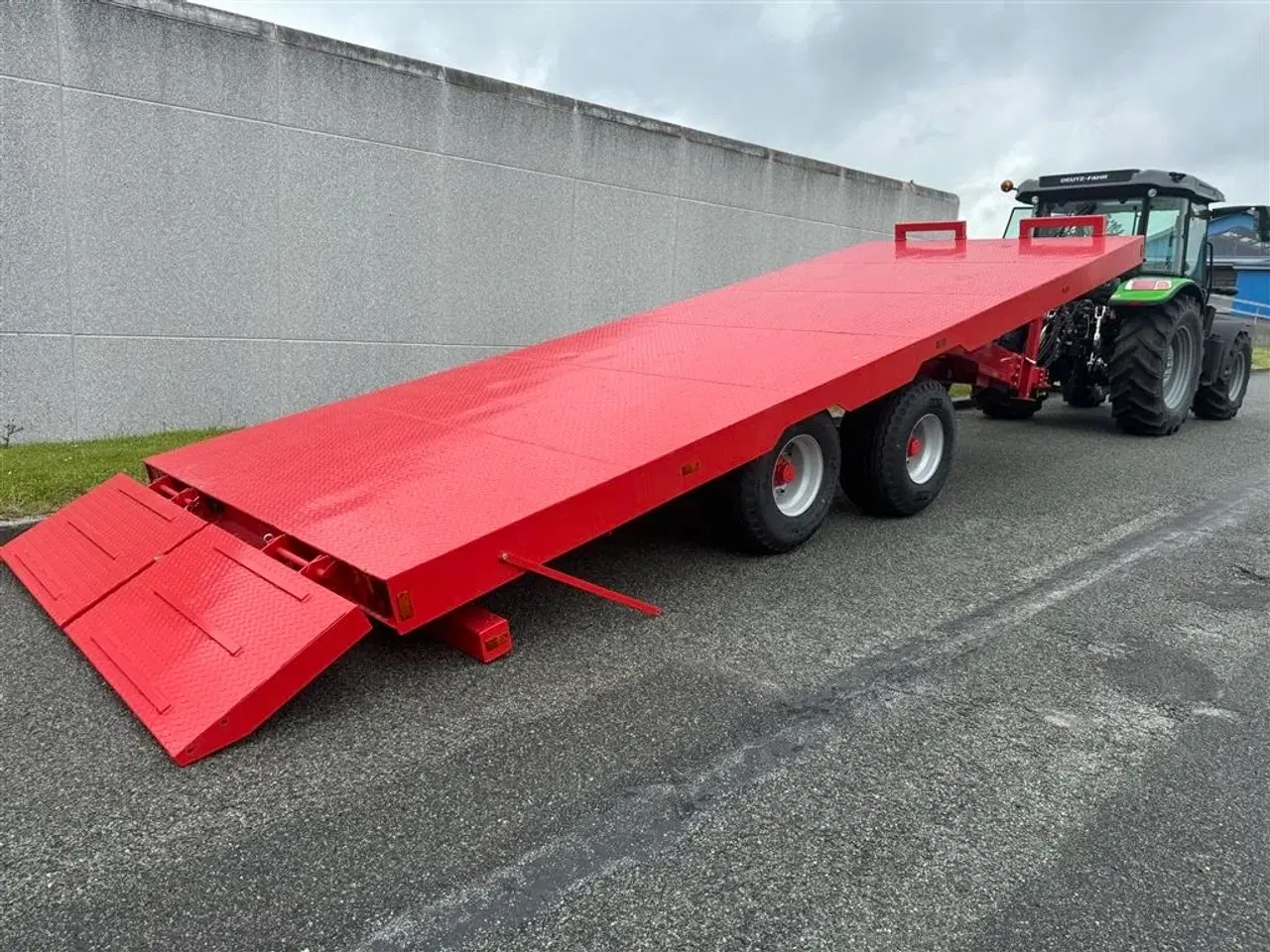 Billede 14 - Agrofyn Trailers Greenline Tip Loader 12  tons Maskiintrailer og halm