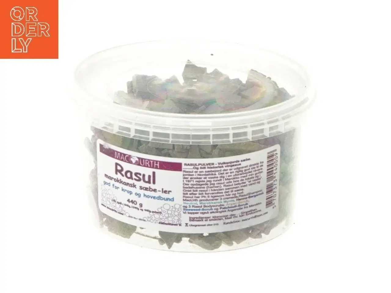 Billede 1 - MacUrth Rasul marokkansk sæbe-ler (str. Ø 11 cm)