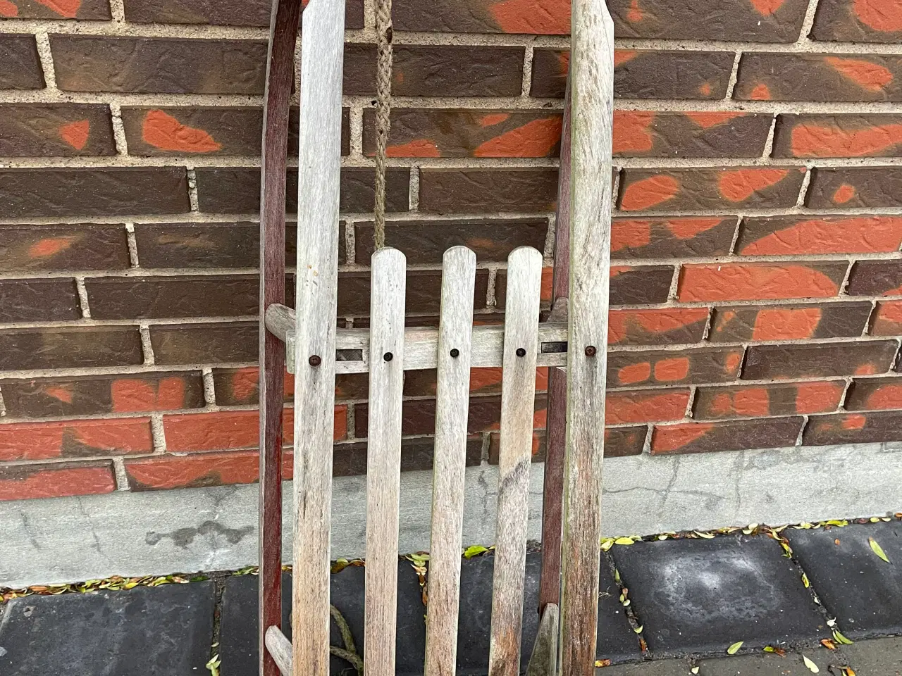 Billede 1 - Træ kælk retro