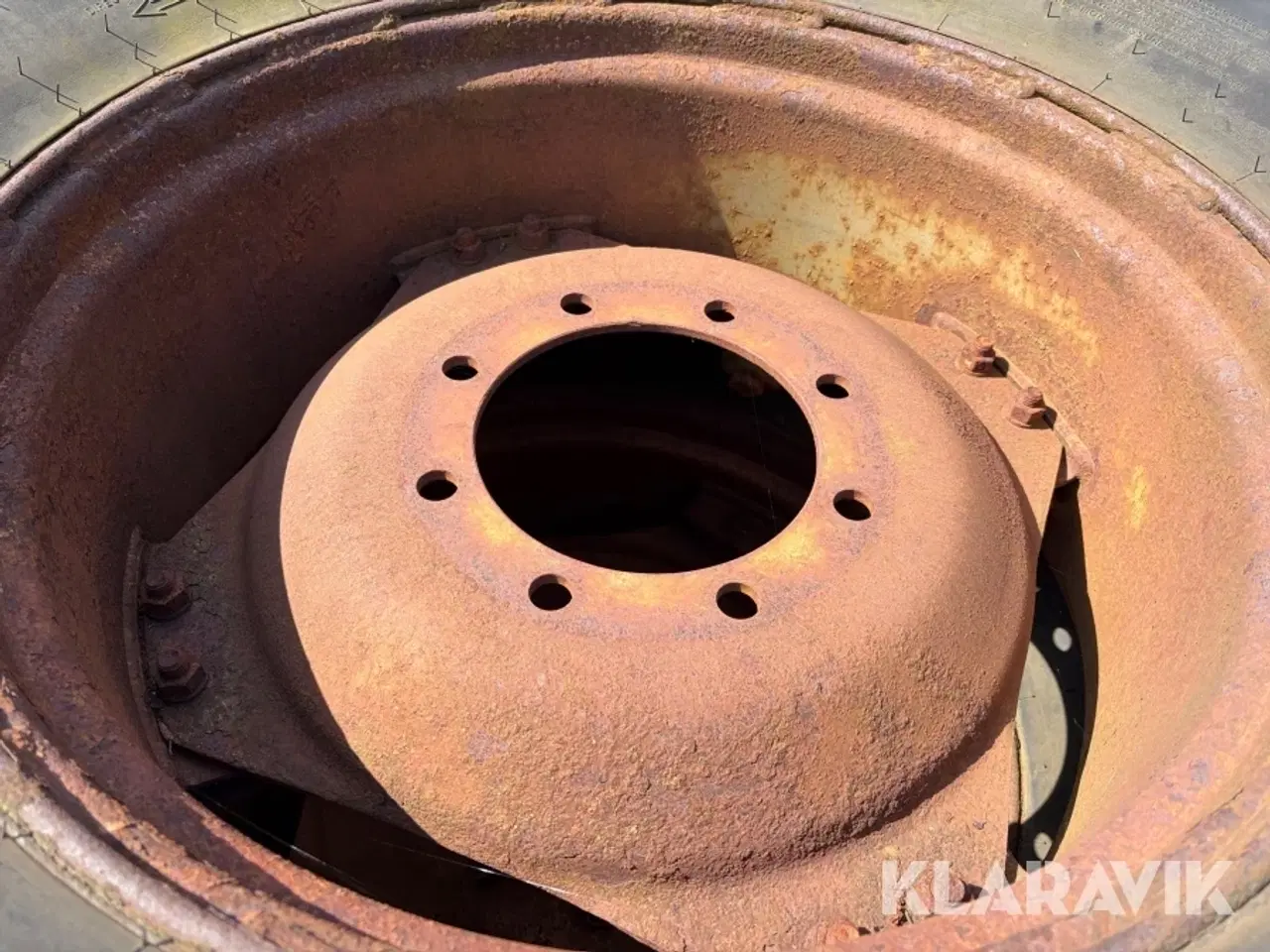 Billede 7 - Landbrugshjul Michelin + Agrimax 600/65R38 + 420/70R28 4 hjul