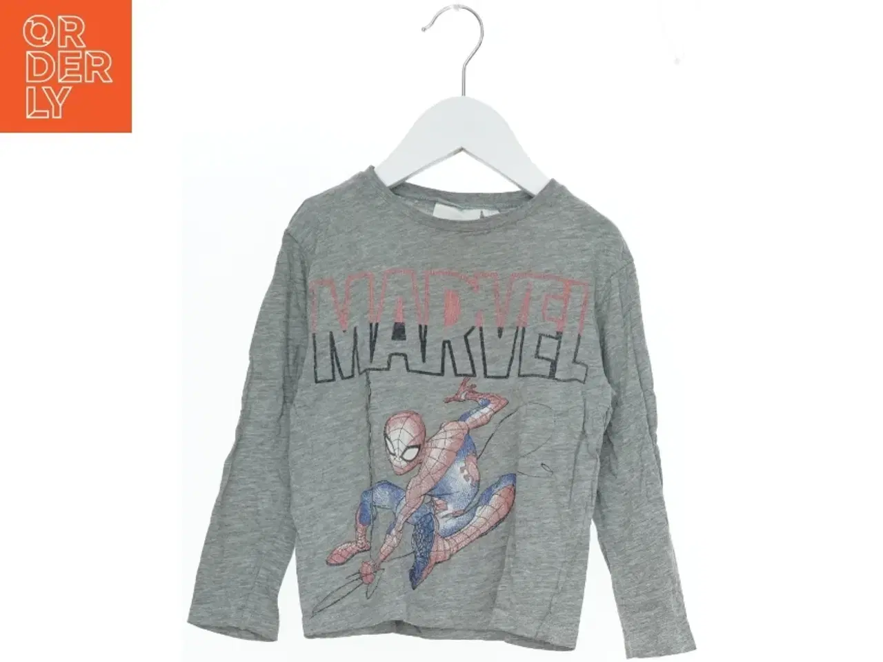 Billede 1 - Marvel Spiderman langærmet t-shirt fra Marvel (str. 104)