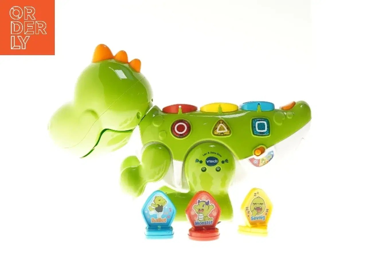 Billede 2 - Legetøjsdinosaur med lydfunktioner (str. 37 cm)