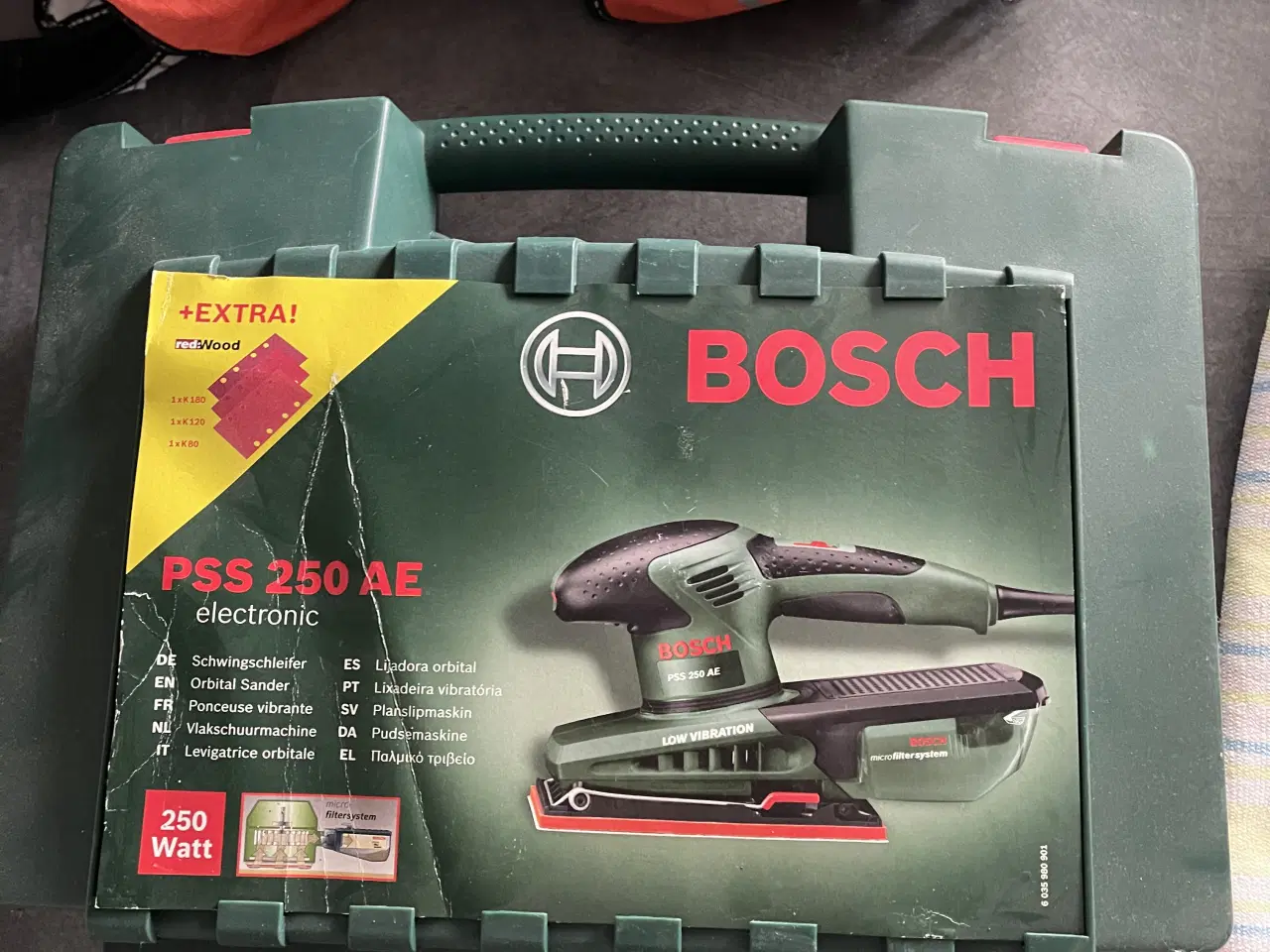 Billede 1 - Bosch PSS 250 AE pudsemaskine