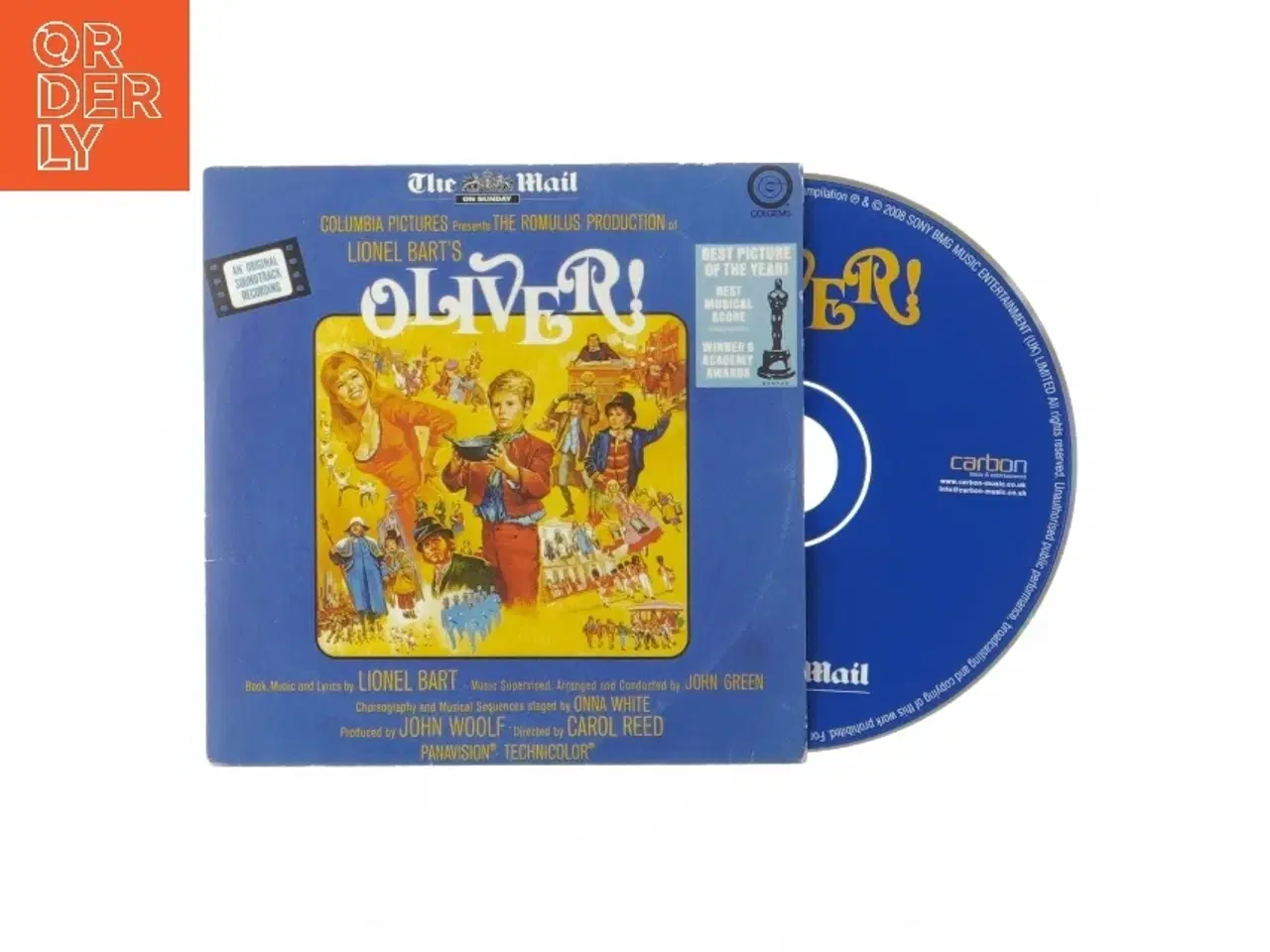 Billede 3 - Original soundtrack CD af Oliver! fra Colgems (str. 12,5x12,5 cm)