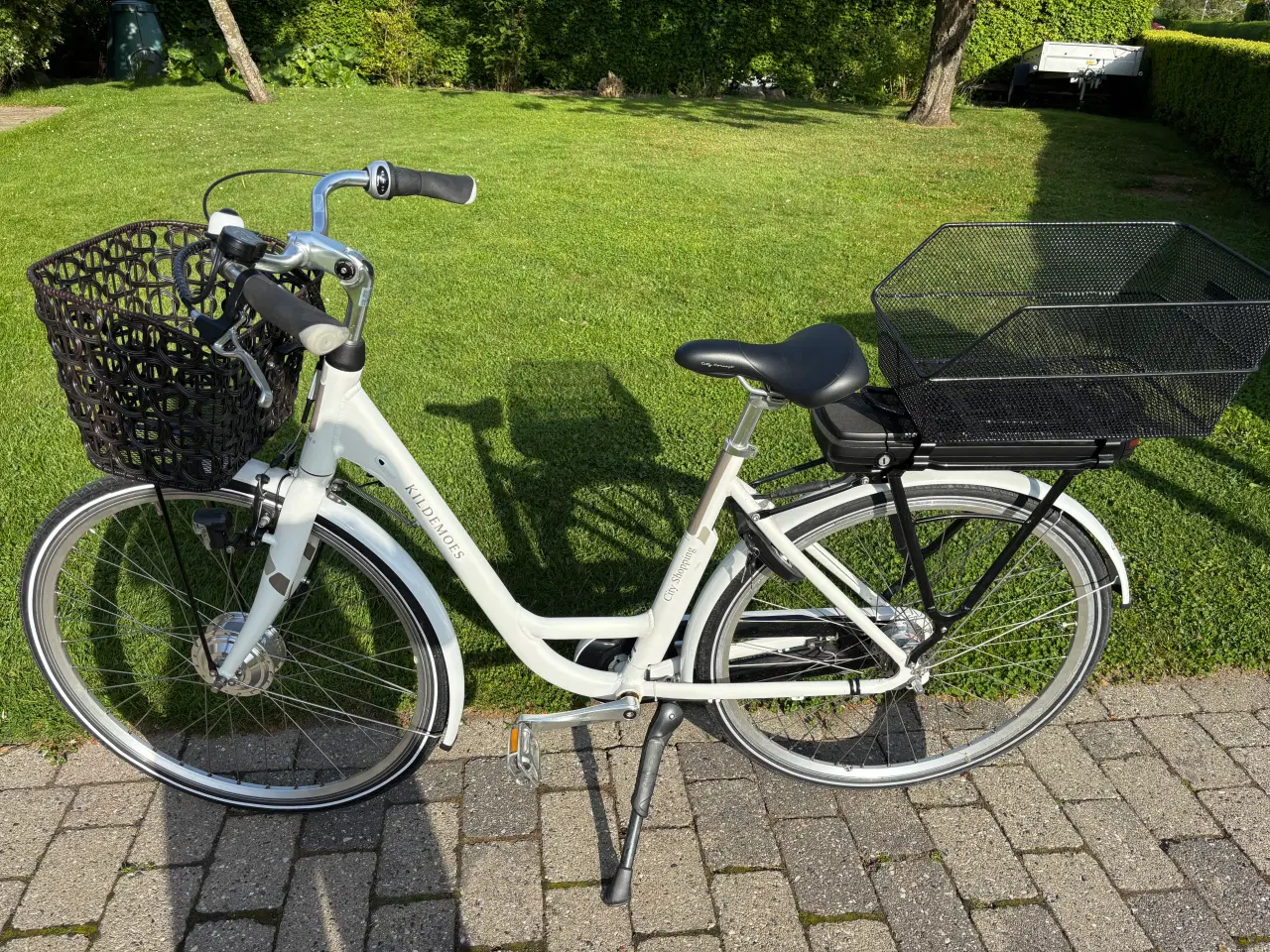 Billede 1 - Flot kildemose elcykel. Næsten ikke brugt