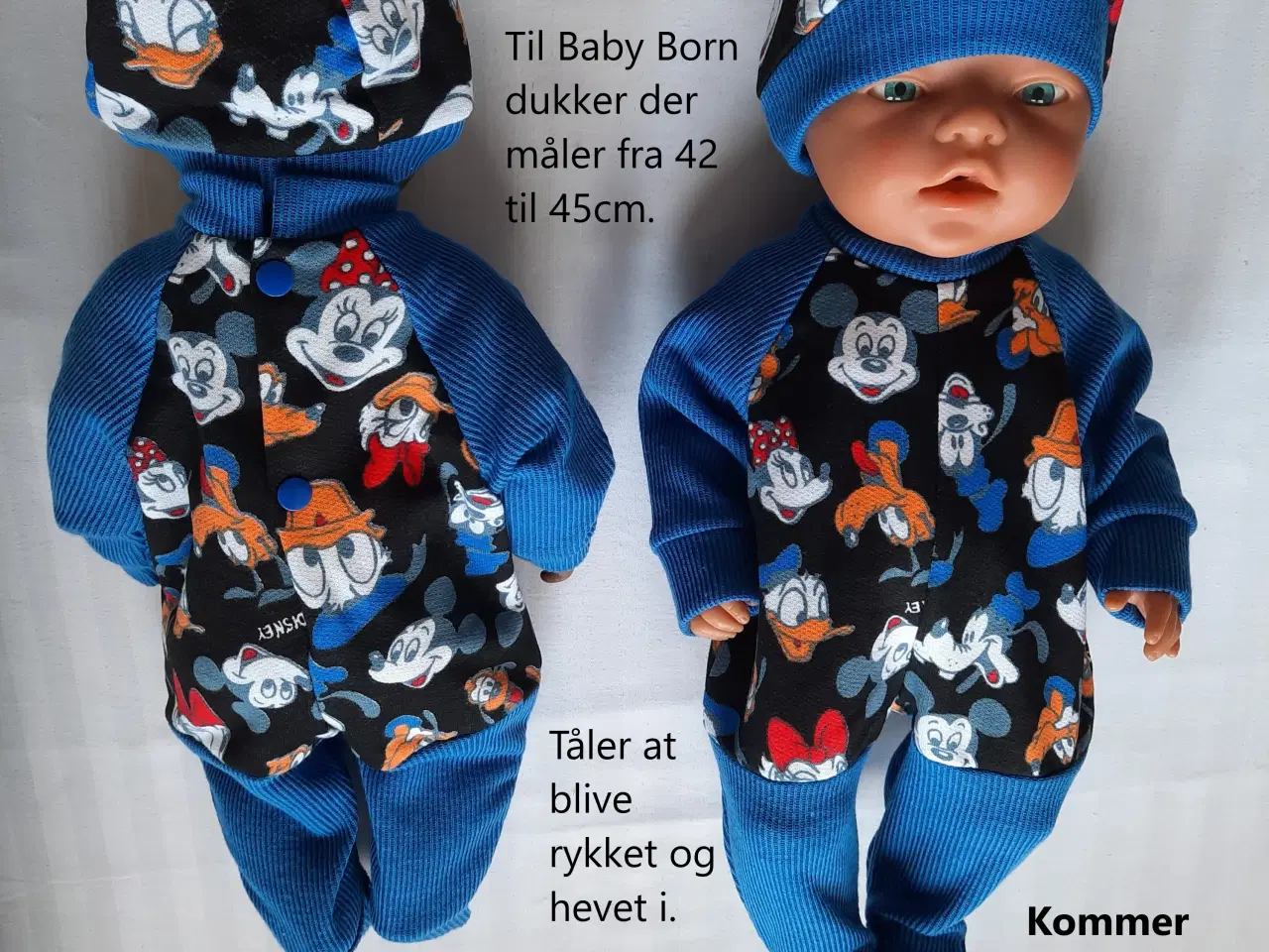 Billede 5 - Babyborn, jakke, buks, m.m. sparkedragter, body 