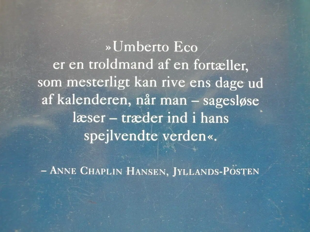 Billede 3 - moralske tanker, af umberto eco, emne: filosofi