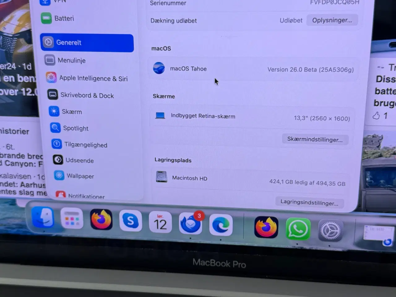 Billede 11 - Super Lækker Mac Book pro  - M1 2020- 521 gb HD