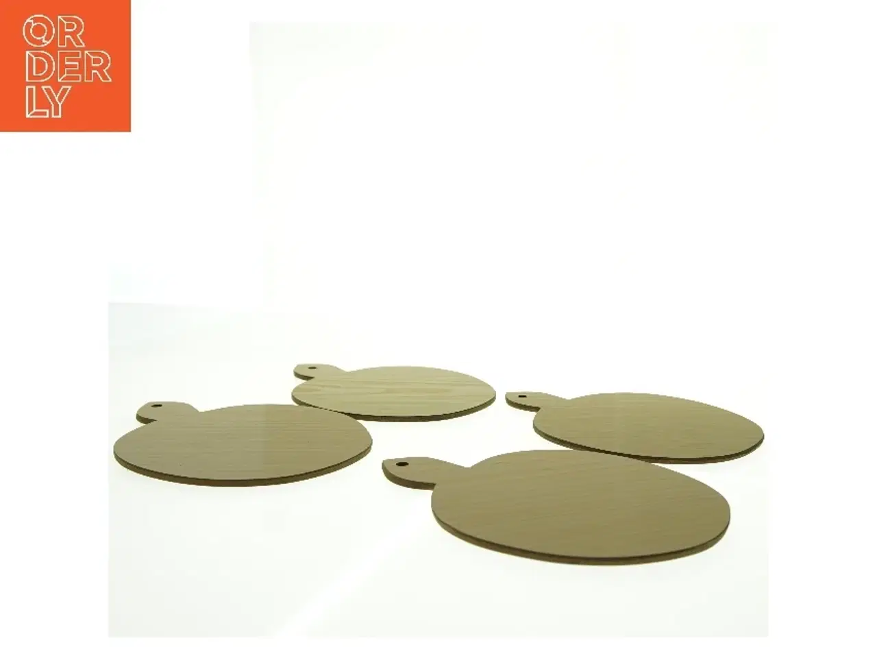 Billede 3 - Træbakker med æblemotiv