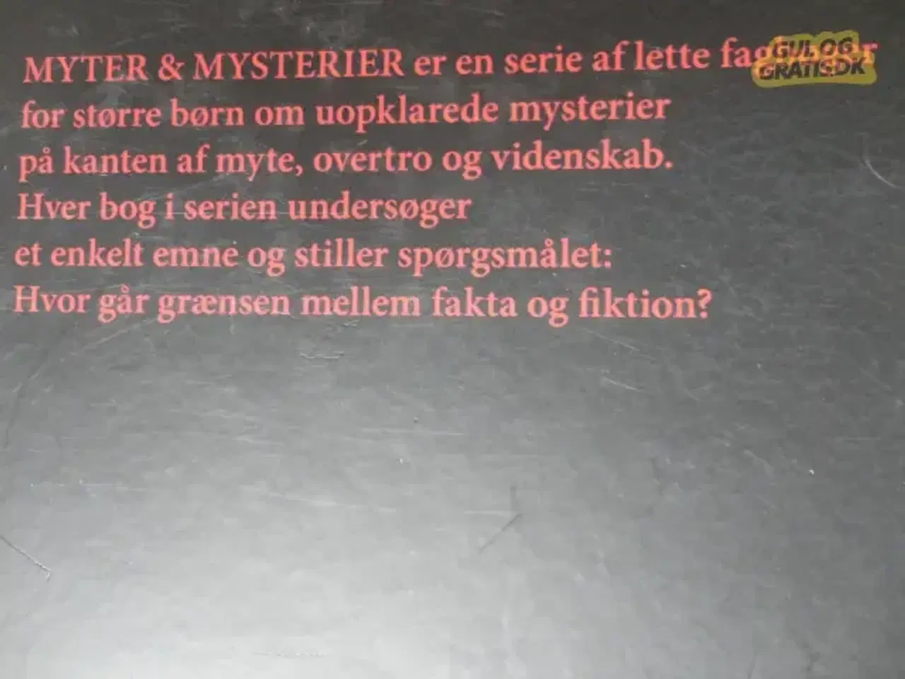 Billede 2 - Myter og Mysterier  :