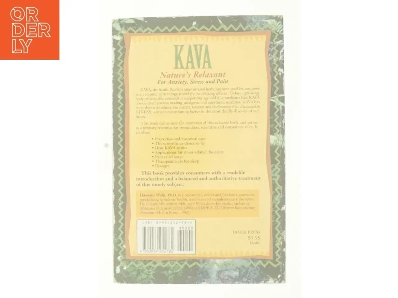 Billede 2 - Kava Natures Relaxant for anxiety, stress and pain af Hasnain Walji (bog)