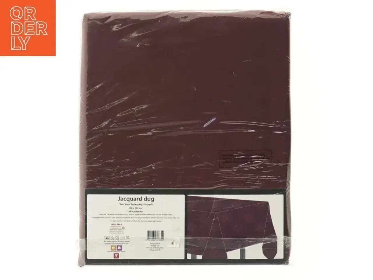 Billede 2 - Jacquard anti-stain dug fra Best Basics (str. 140x220 cm)