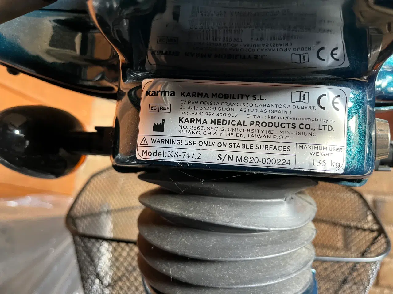 Billede 7 - El scooter Karma 747 4 hjulet