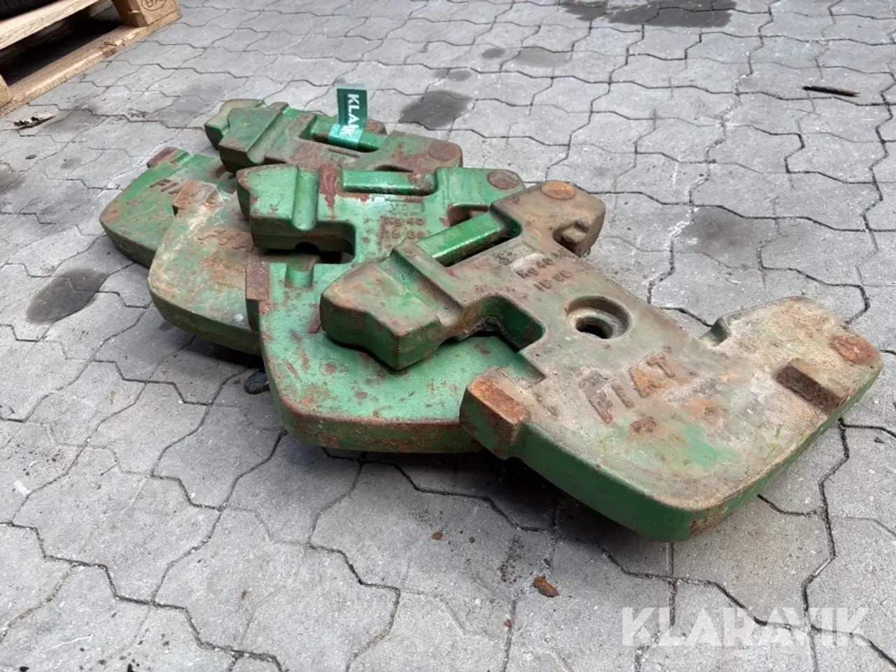 Billede 1 - Frontvægte Fiat T5 4 styk