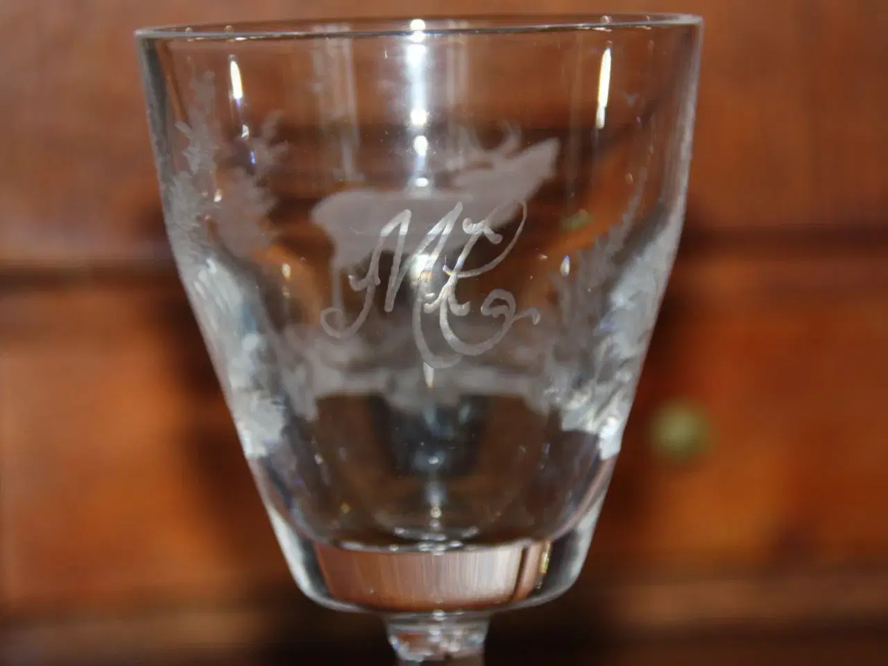 Billede 4 - Erindringsglas H.: 13 cm