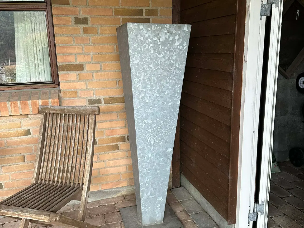 Billede 1 - Galvaniseret blomster “krukker” sælges