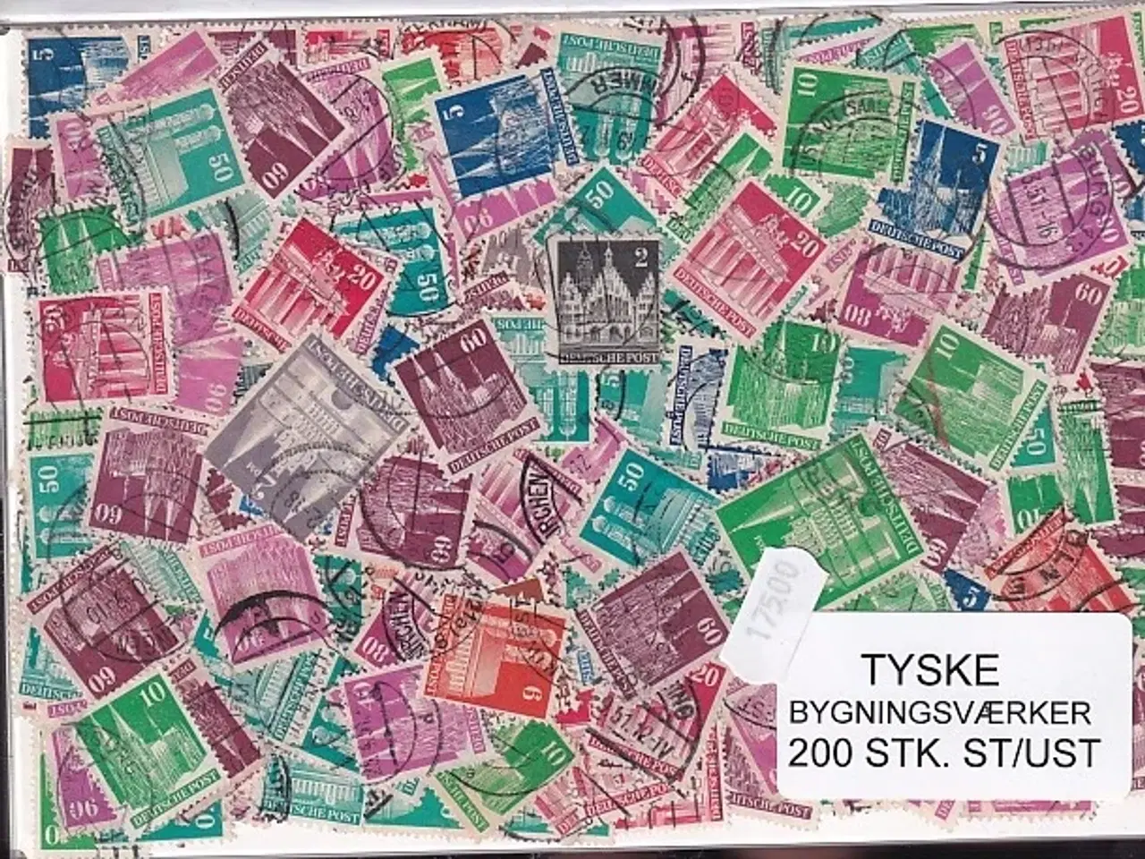 Billede 1 - Tyske Bygningsværker. 200 Stk. St/ust.