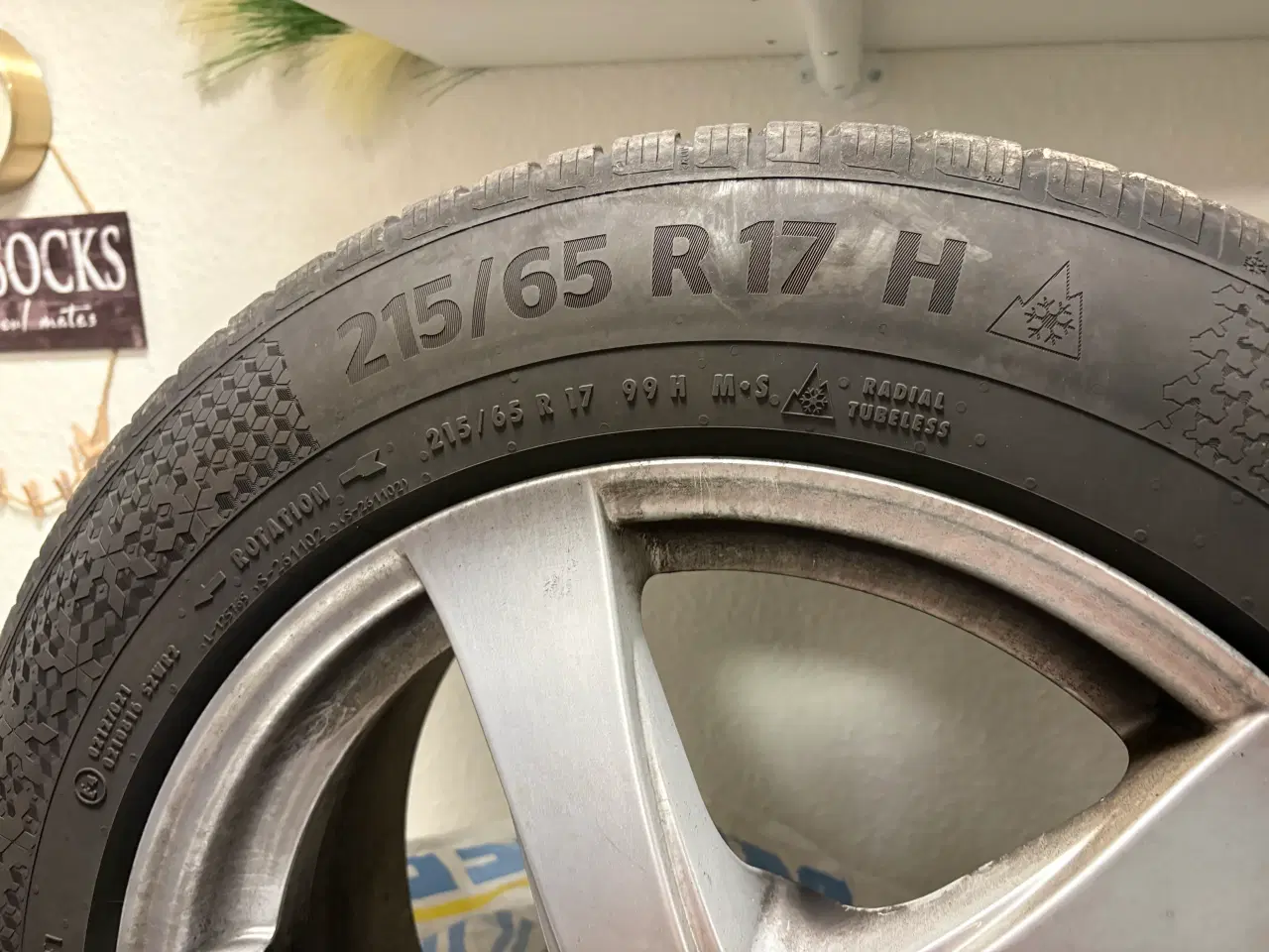 Billede 3 - Continental winter contact 215/65/R17, 5x112