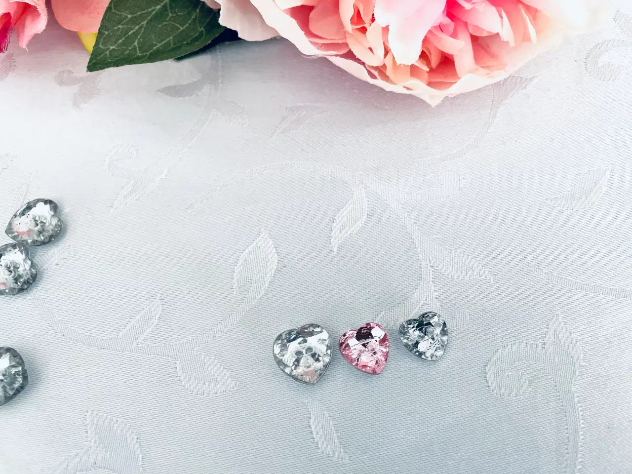 Billede 7 - Blandet hjerte knapper 