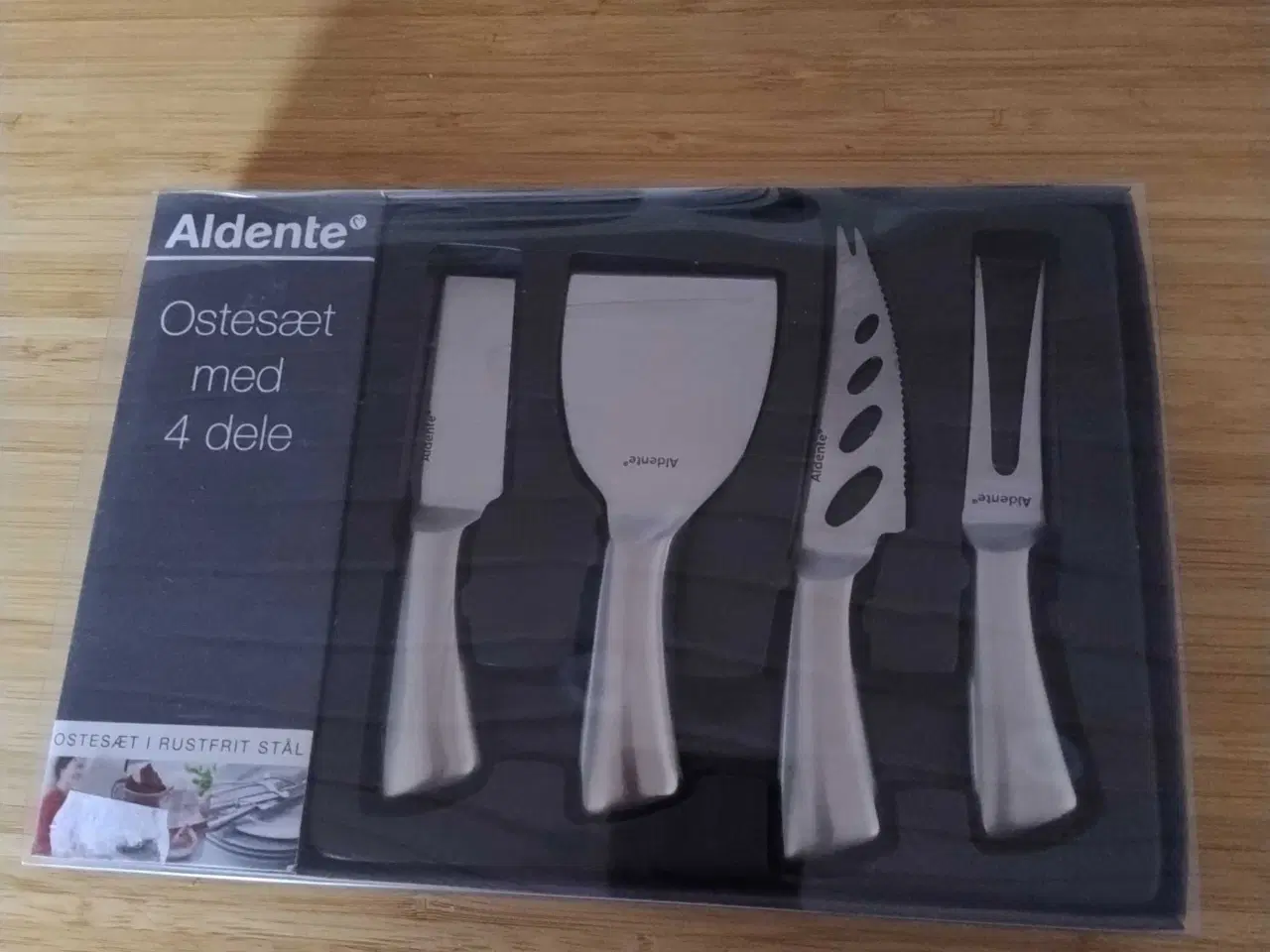 Billede 2 - Oste skærer sæt - rustfrit stål 