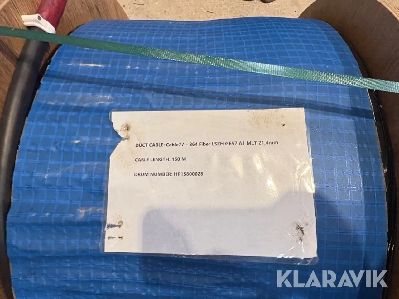 Billede 12 - Fiberruller Cable 77 864 fiber LSZH G657 A1 MLT 21,4 millimeter 2 styk