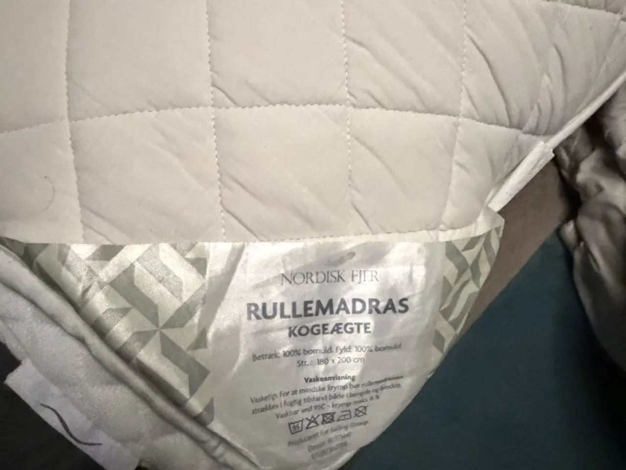 Billede 4 - Kontinentalseng 180x200 – Opgraderet madras 🛏️