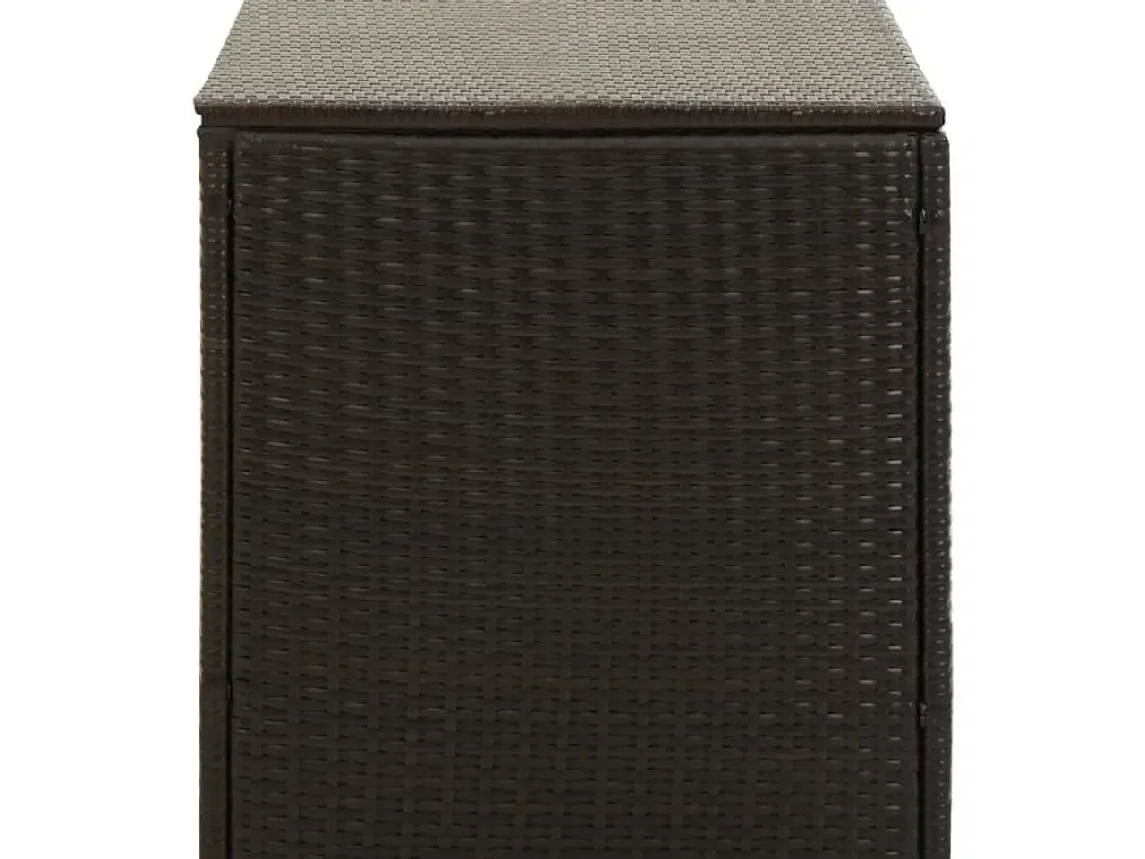 Billede 5 - Opbevaringskasse til haven 200x50x60 polyrattan brun
