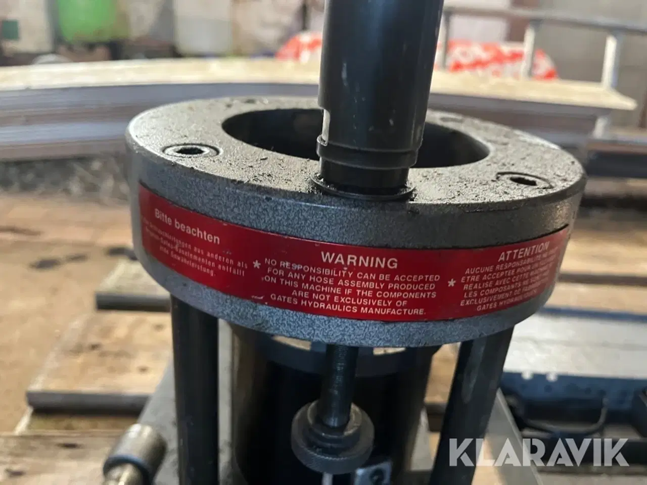Billede 5 - Hydraulikslangepresser Gates Hydraulics MC 1001 Crimper med bakker