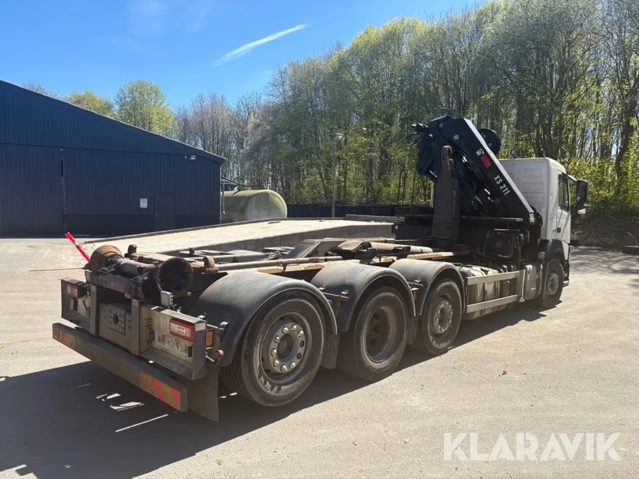 Billede 5 - Lastbil Volvo FM-460 med HIAB kran & 21 tons kroghejs 8x2