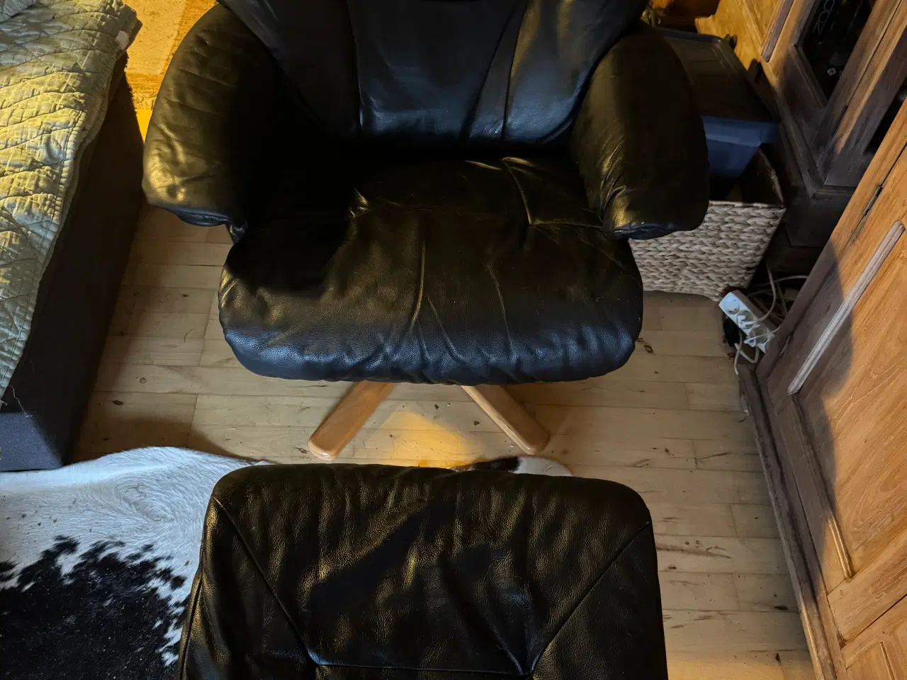 Billede 4 - Lænestol m Fodskamle