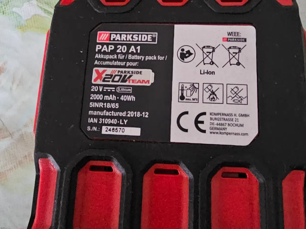 Billede 6 - Parkside Stiksav