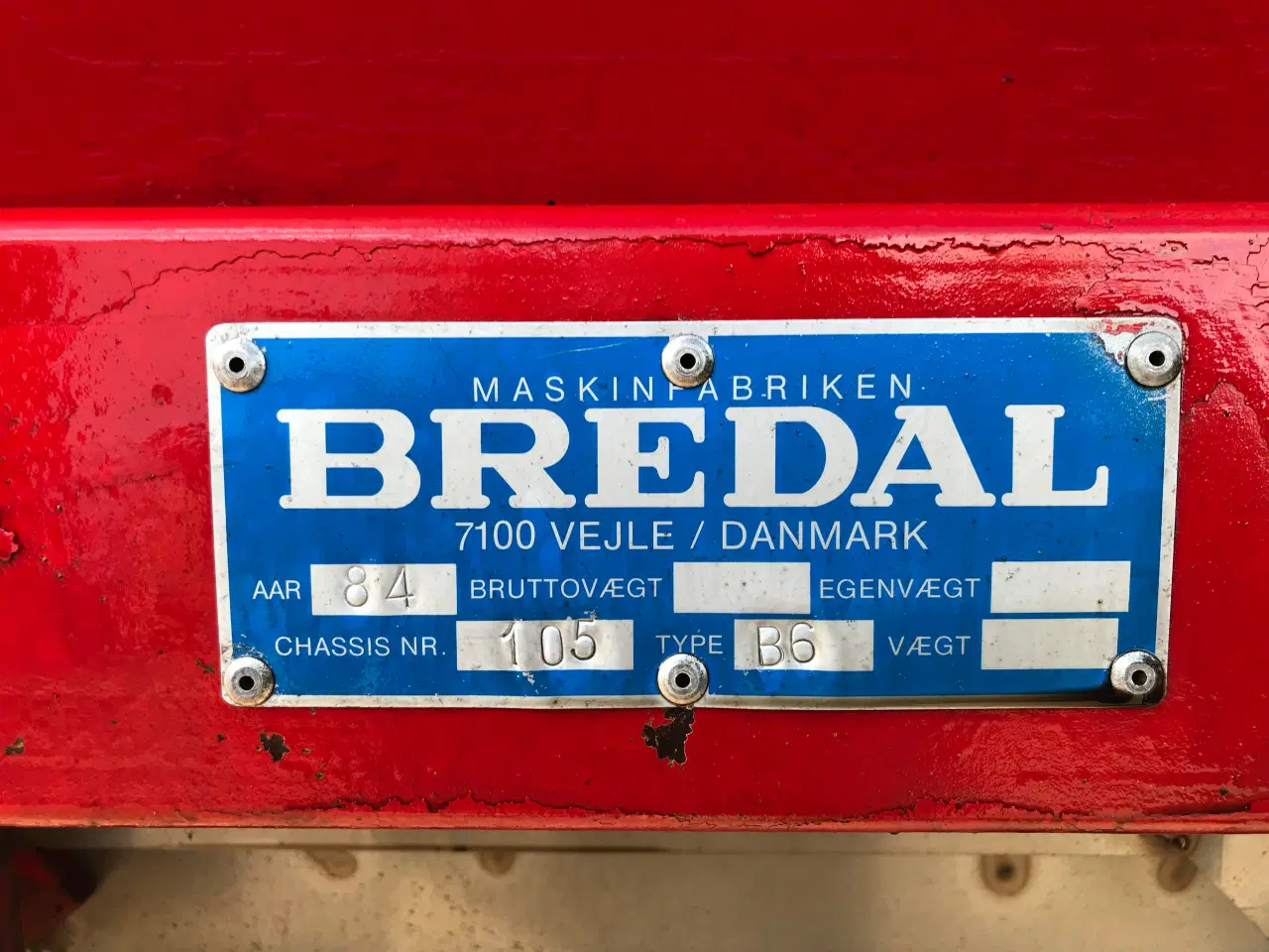 Billede 6 - Gødningsspreder Bredal B6