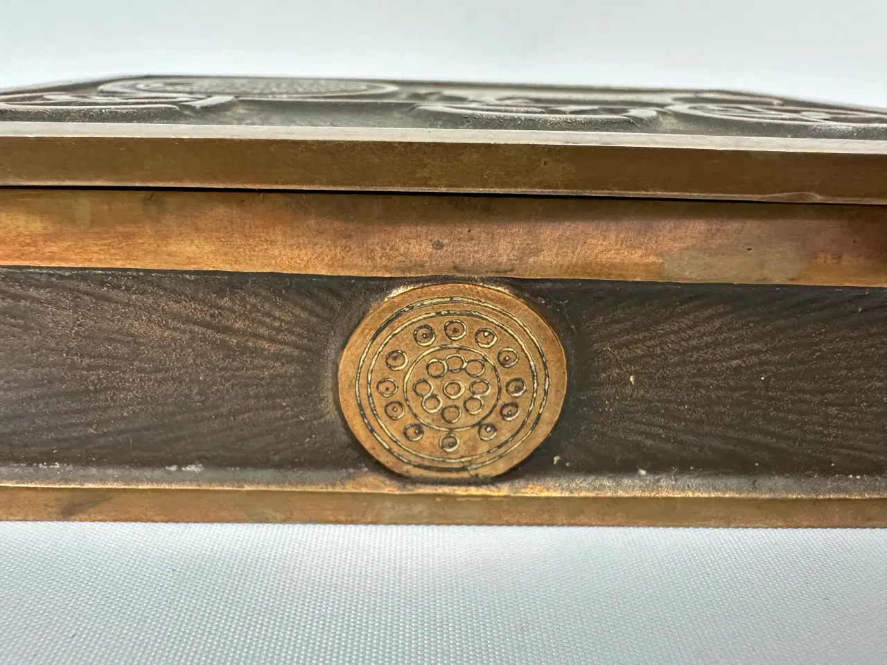 Billede 3 - Vintage skrin, nordisk malm (Solvognen)
