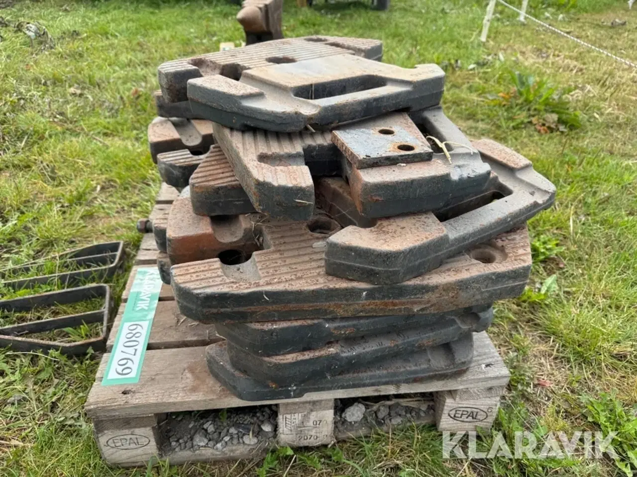 Billede 3 - Frontvægte Valtra 37,5 kg