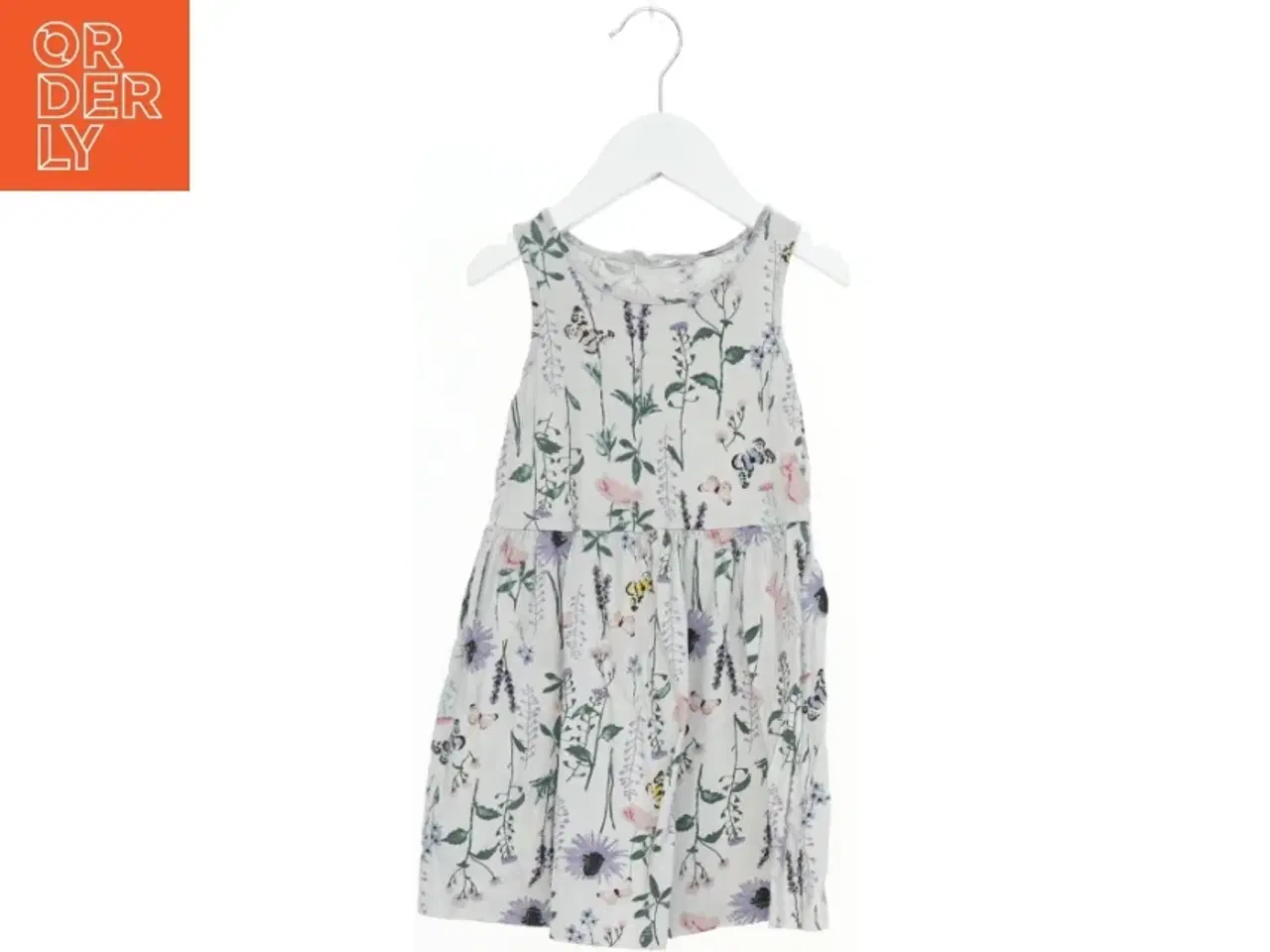 Billede 1 - Sommerkjole med markblomst mønster fra H&M (str. 98)