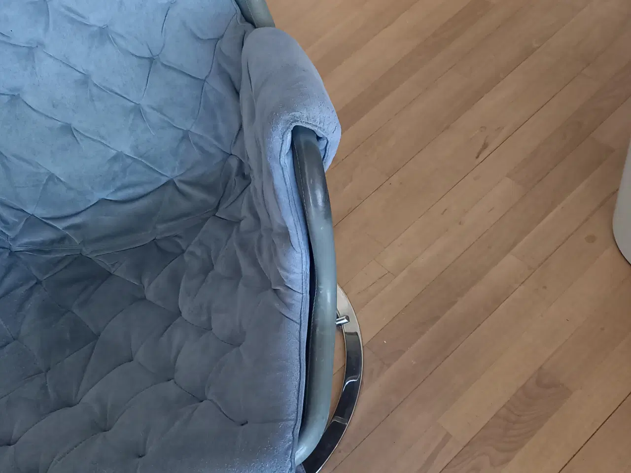 Billede 2 - DUX Bruno Mathsson Jetson lænestol blå ALCANTAR 2 