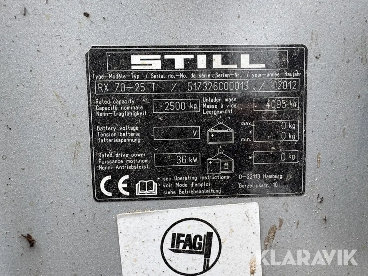 Billede 5 - Truck STILL RX70-25 T