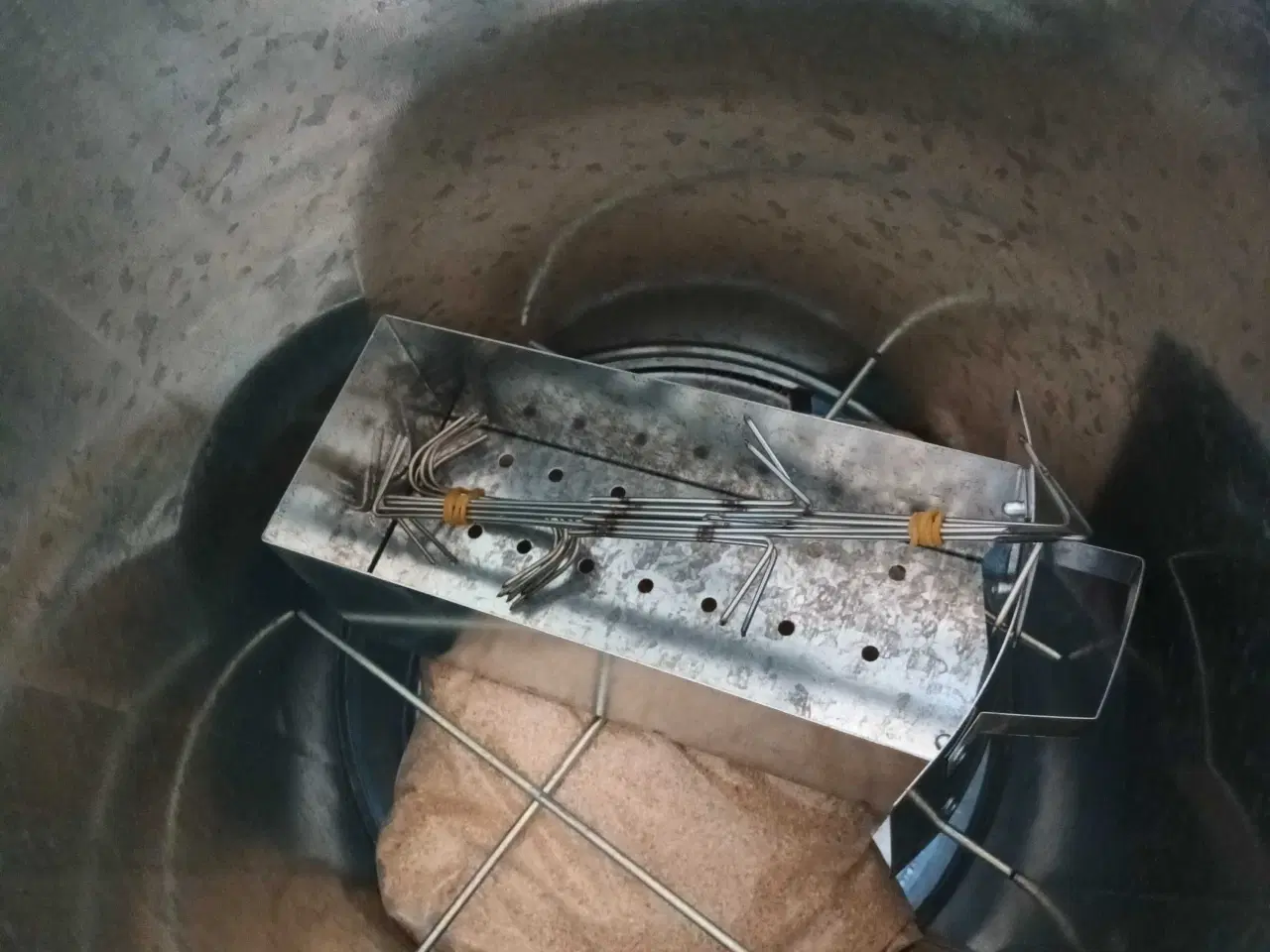 Billede 7 - Røgeovn teleskopisk med tilbehør 