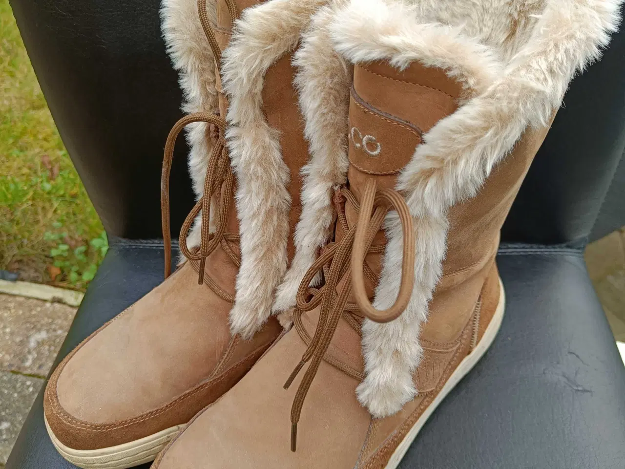 Billede 7 - Ecco læder støvler 40str 26cm