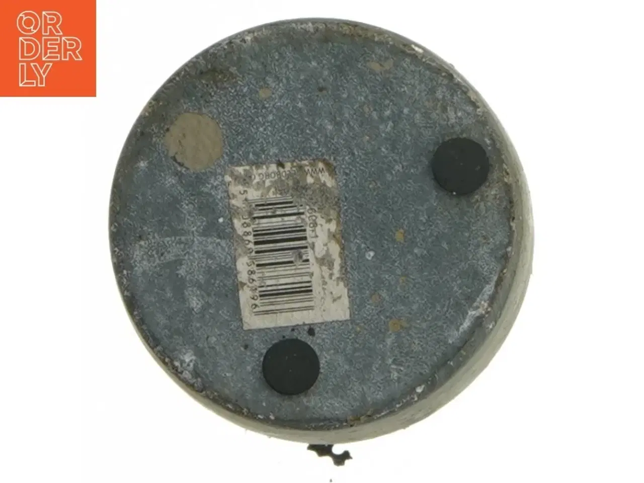 Billede 3 - Lille grå vase (str. Ø. 8 cm. længde. 7 cm)