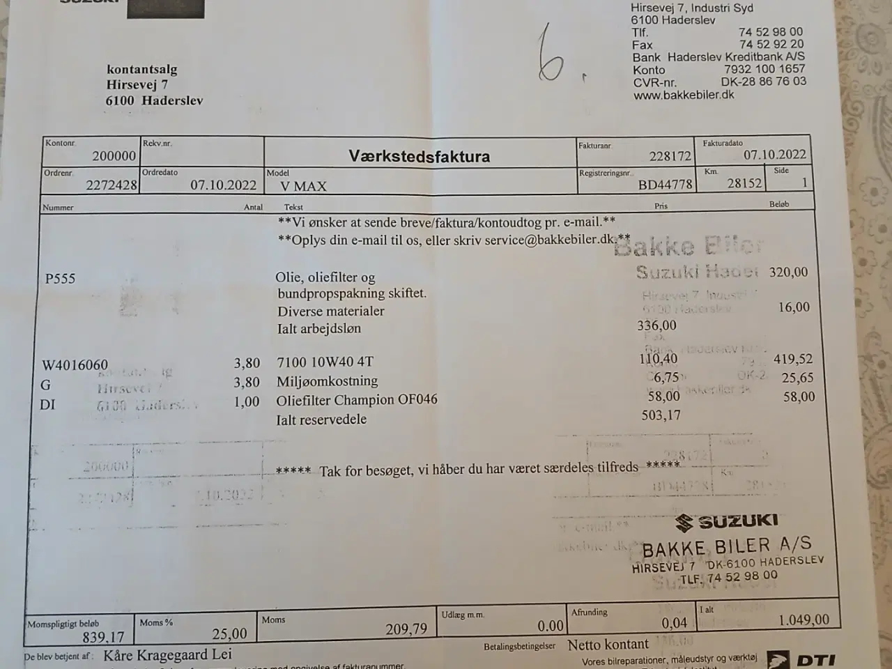 Billede 19 - Yamaha V Max, Meget velholdt fra 1992 # Sælges