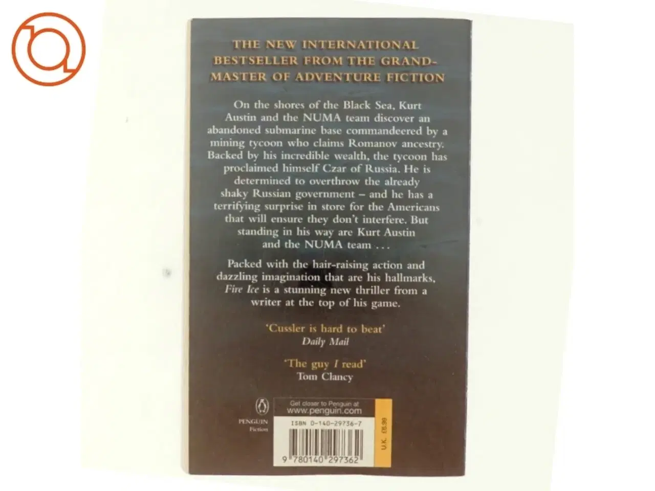 Billede 3 - Fire ice : a novel from the NUMA files (Bog)